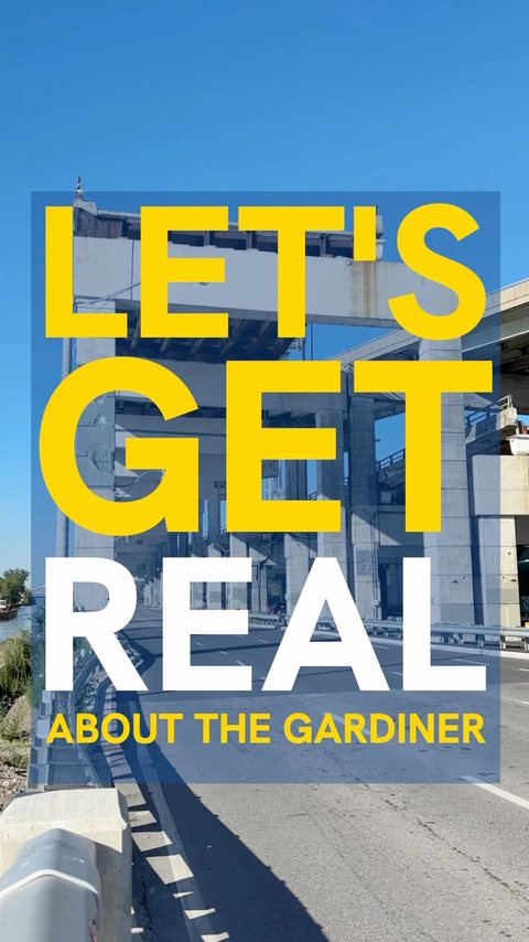 Watch: Let's get real about the Gardiner